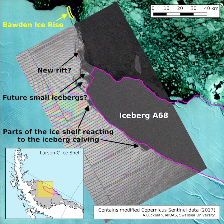 Read more about the article The Larsen C Iceberg Is Already Cracking Up