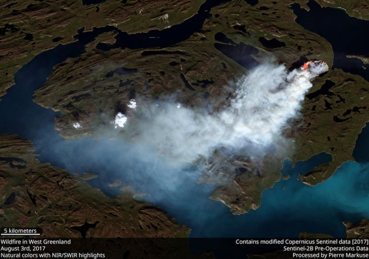 Read more about the article There’s a Wildfire Burning in West Greenland Right Now